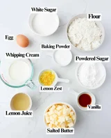 Lemon Cream Scones