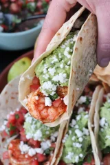 Easy Sheet Pan Shrimp Tacos in 30 Minutes