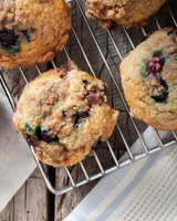 Old Fashioned Blueberry Muffins