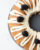 Spiced Blackberry Bundt Cake