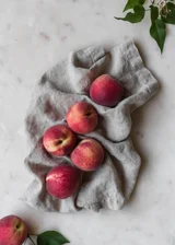 Baked Peaches With Honey & Ginger