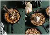 Pumpkin Crisp With Maple Oat Streusel