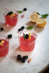 Blackberry + Mint Limeade