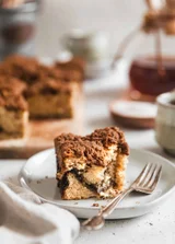 Toasty Brown Butter Banana Coffee Cake