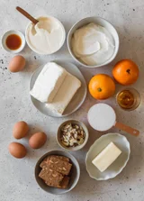 Mascarpone Cheesecake With Orange & Amaretto