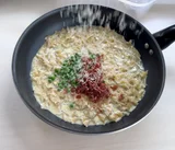 Creamy Bowtie Pasta with Peas and Prosciutto