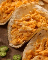 Slow Cooker Mexican Shredded Chicken Tacos