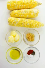 Corn Ribs with Garlic Butter