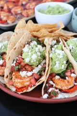 Easy Sheet Pan Shrimp Tacos in 30 Minutes