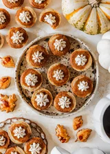 Easy Mini Pumpkin Pie Cups