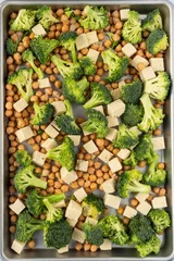 Sheet Pan Tofu & Chickpeas