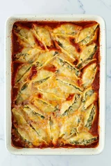 Ricotta Spinach & Tuna Stuffed Shells