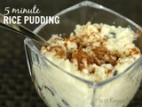 5 Minute Rice Pudding