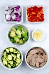 Chicken Apple Sausage Skillet