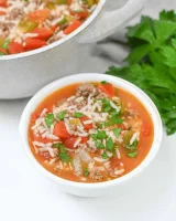 Unstuffed Pepper Soup