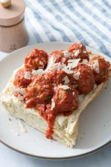 Cheesy Meatballs