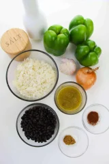 Black Bean Taco Stuffed Peppers