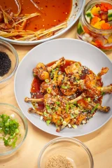 Sticky Lollipop Chicken Wings
