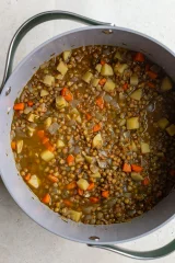 Easy Creamy Lentil Soup