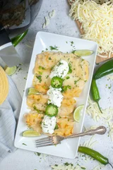 Air Fryer Cheese Enchiladas