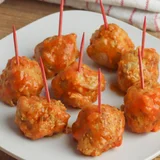Slow Cooker Buffalo Chicken Meatballs Recipe
