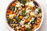 Roasted Veggie Bowls with Lemon Tahini Sauce