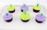 Alien Cupcakes