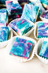 Cotton Candy Fudge