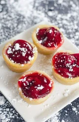 Cherry Pie Cookie Cups