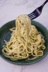 Pasta with Creamy Zucchini Sauce
