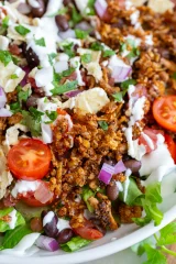 Crispy Tofu Rice Bowls