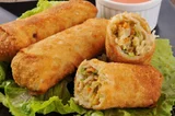 Fried Chicken Spring Rolls