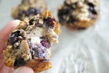 Blueberry Almond Baked Oatmeal Cups