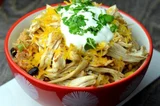 Slow Cooker Chicken Taco Bowls