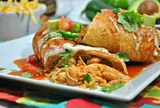 Easy Instant Pot Chicken Chimichanga