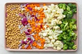 Roasted Veggie Bowls with Lemon Tahini Sauce