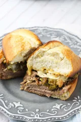 Instant Pot Philly Cheesesteak Sandwiches