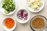 Roasted Veggie Bowls with Lemon Tahini Sauce