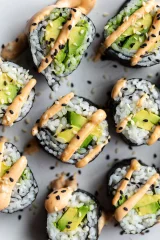 Easy Avocado Roll Sushi