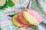 Strawberry Lemonade Crinkle Cookies