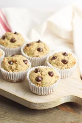 Healthy Chocolate Chip Muffins