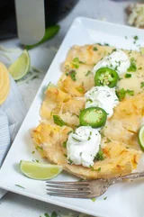 Air Fryer Cheese Enchiladas