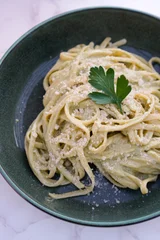 Pasta with Creamy Zucchini Sauce