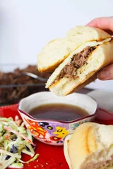 Instant Pot French Dip Sandwiches