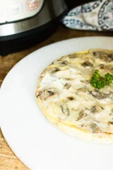 Instant Pot Mushroom and Swiss Frittata
