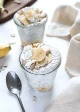 Banana Overnight Steel Cut Oats