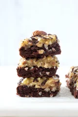 German Chocolate Brownies