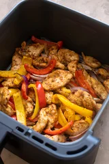 Easy Air Fryer Chicken Fajitas Recipe