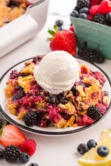 5-Ingredient Berry Cobbler with Cake Mix