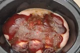 Crockpot BBQ Chicken with Italian Dressing